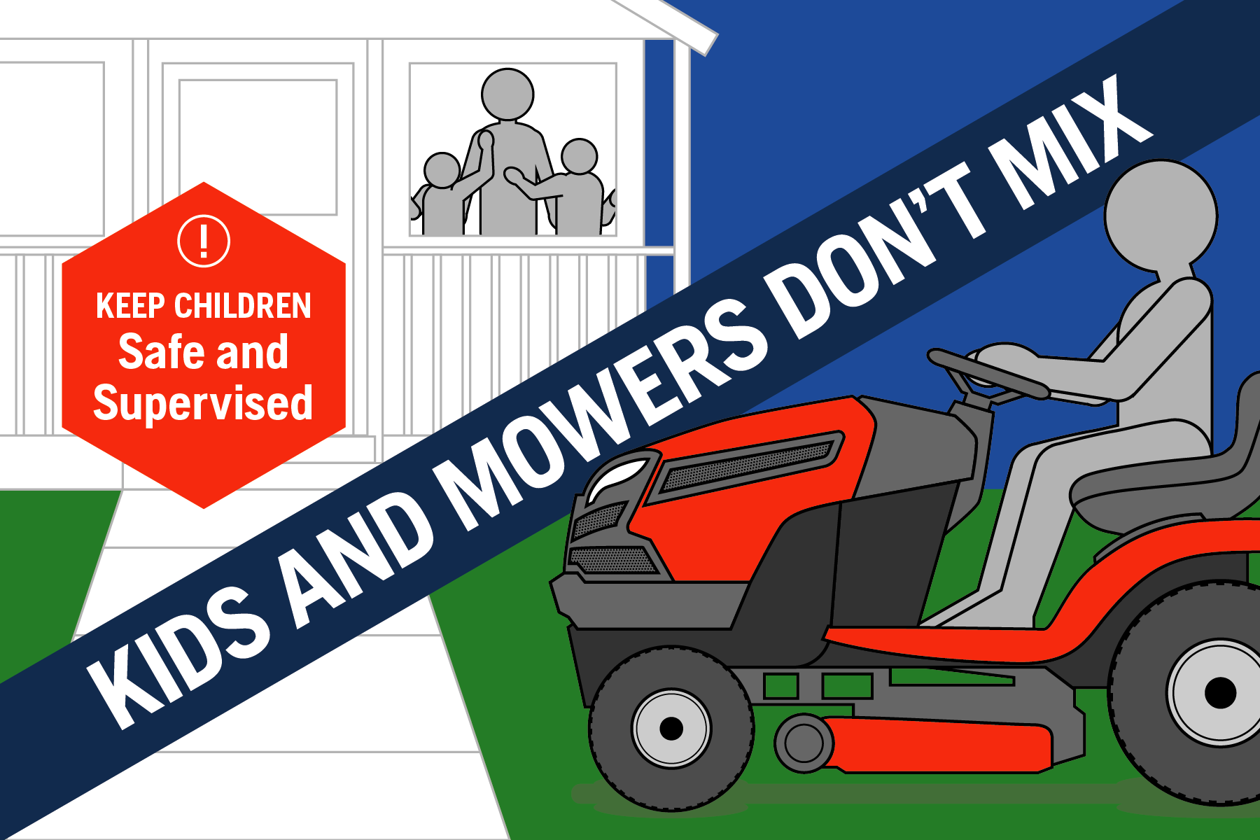 kids ride on mower